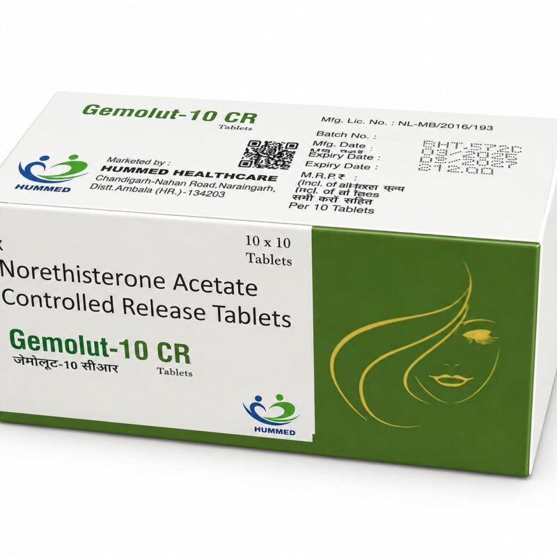 GEMOLUT 10 CR  TAB