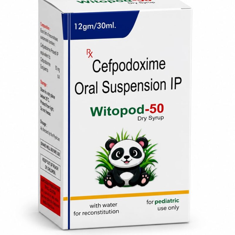 WITOPOD 50 MG DRY SYP